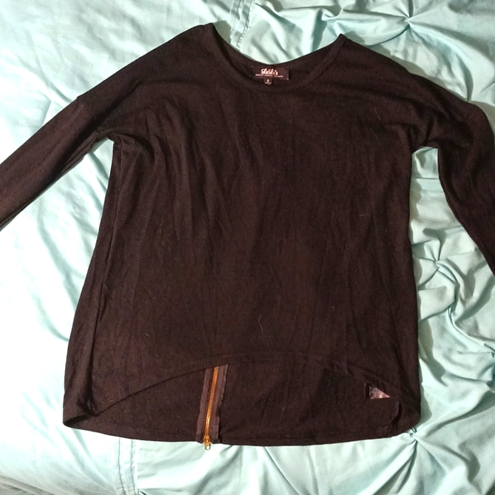 Black sweater